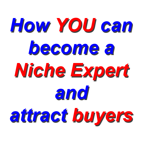 Click here for more details on, How YOU can become a Niche Expert Click here for more details on, How YOU can become a Niche Expert