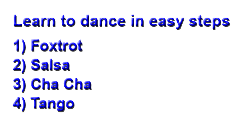 Click here for more details on, 4 How to dance videos