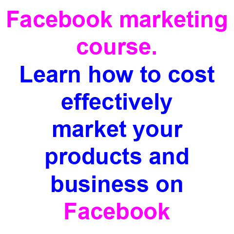 Facebook marketing course