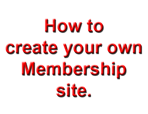 Membership sites course
